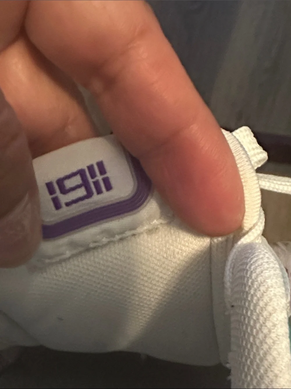 Fila Unique Low-Top Sneaker Interior sample pair never came out for sale